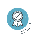 BlueStar blue ribbon icon 